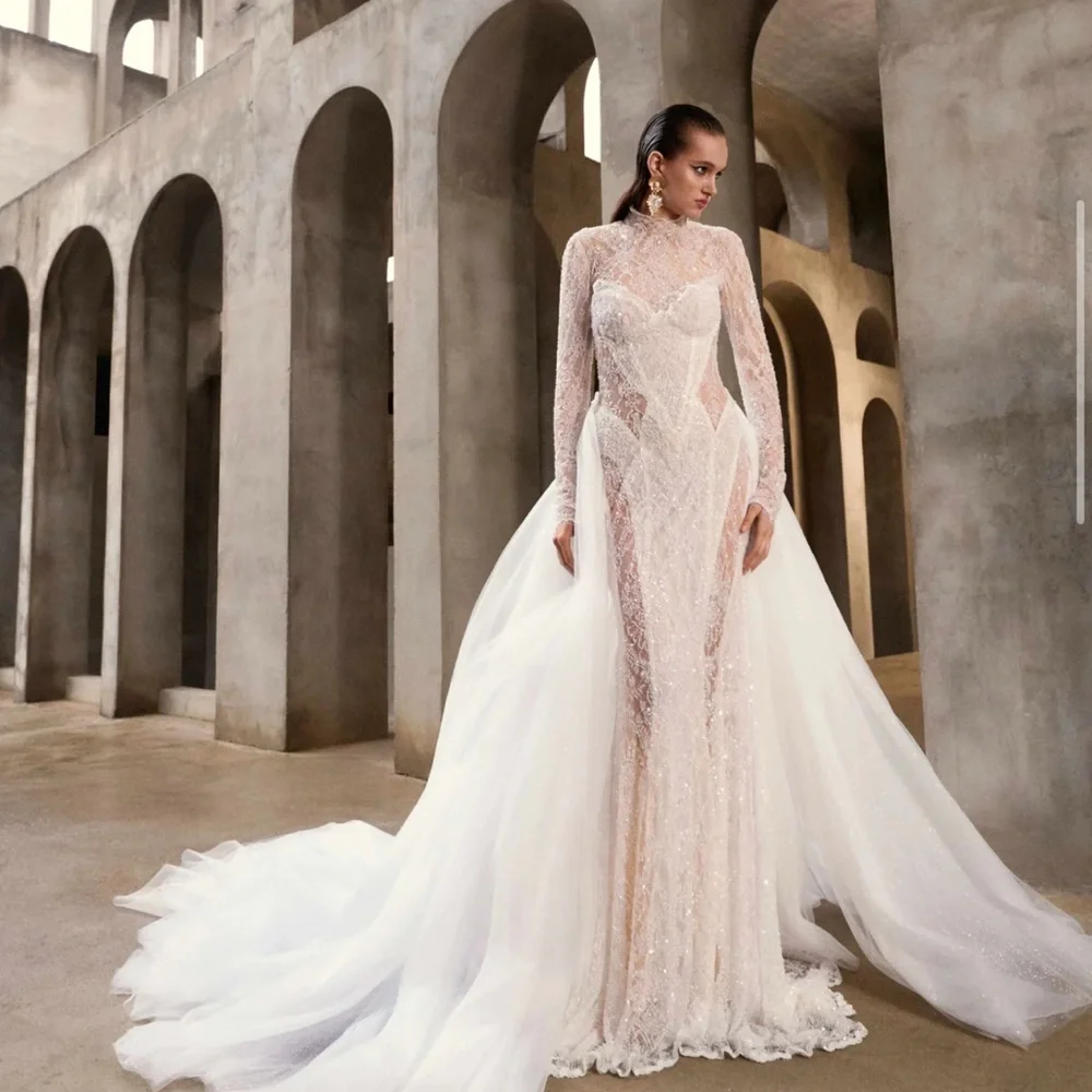 Galia Lahav Mariposa Overskirt - Picture 3 of 11